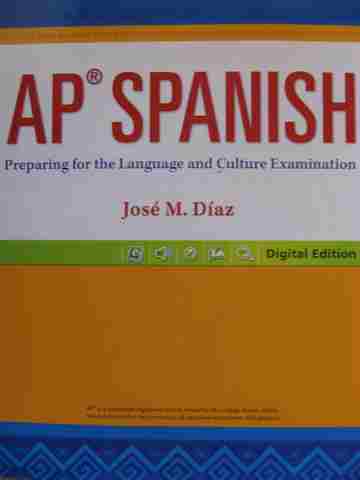 (image for) AP Spanish Preparing for the Language & Culture Examination Digital Edition (P)