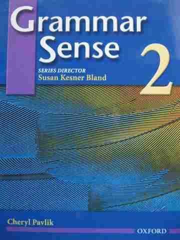 (image for) Grammar Sense 2 (P) by Susan Kesner Bland & Cheryl Pavlik