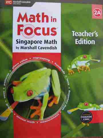 (image for) Math in Focus 2A Common Core TE (TE)(Spiral) by Kheong,
