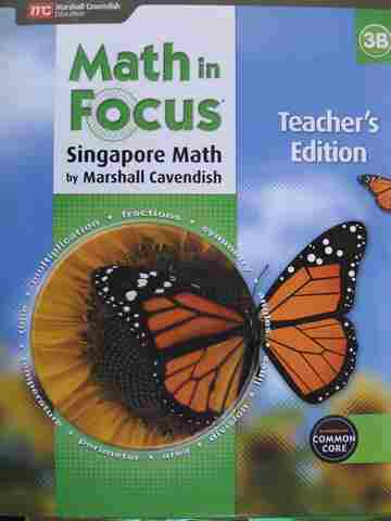 (image for) Math in Focus 3B Common Core TE (TE)(Spiral) by Kheong,