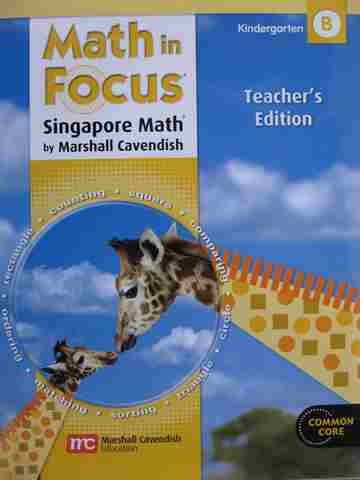 (image for) Math in Focus KB Common Core TE (TE)(Spiral) by Pamela Sharpe
