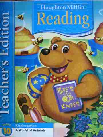 (image for) Reading K.10 A World of Animals TE (TE)(Spiral) by Cooper, Pikulski, Chard,