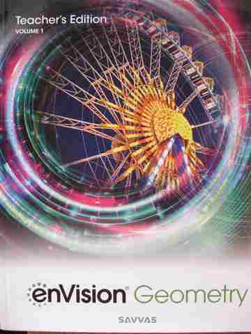 (image for) enVision Geometry Common Core Edition TE Volume 1 (TE)(H) by Kennedy, etc.
