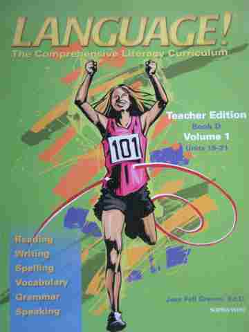 (image for) Language! 3e Book D TE Volume 1 (TE)(Spiral) by Jane Fell Greene
