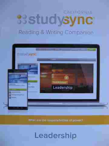 (image for) Studysync 9.2 Reading & Writing Companion (CA)(P)