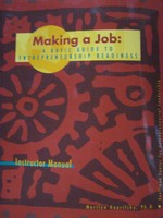 (image for) Making a Job: A Basic Guide to Entrepreneurship IM (TE)(Spiral)