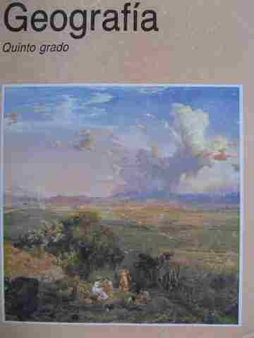 (image for) Geografia Quinto grado (P) by Pilar Vasquez Rubio, Zoraida Vasquez, & Renan Poveda
