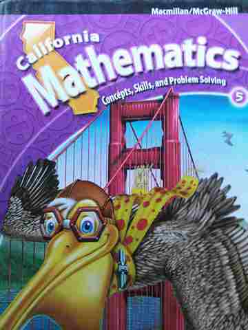 (image for) California Mathematics 5 (CA)(H) by Molix-Bailey, Day, Frey, Howard, Hutchens, etc.