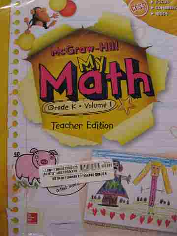 (image for) My Math K TE Package (TE)(Pk) by Carter, Cuevas, Day, Malloy,