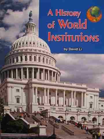 (image for) SRA Leveled Readers 6 A History of World Institutions (P) by Li