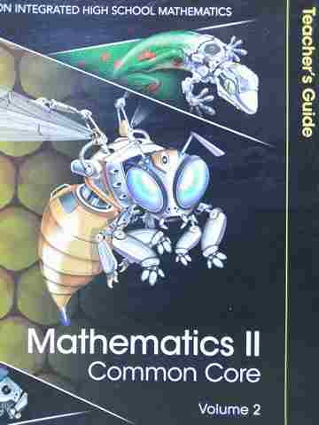 (image for) Mathematics 2 Common Core TG Volume 2 (TE)(Spiral) by Charles, Kennedy, Hall, etc.