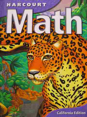 (image for) Harcourt Math 6 California Edition (CA)(H) by Andrews, Burton, etc.