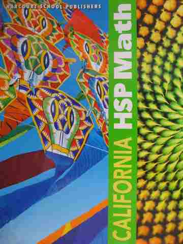 (image for) California HSP Math 2 (CA)(P) by Maletsky, McLeod, Andrews, etc.