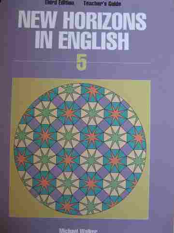 (image for) New Horizons in English 5 3e TG (TE)(Wiro) by Michael Walker