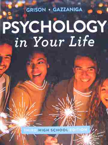 (image for) Psychology in Your Life High School 3e (H) by Grison & Gazzaniga