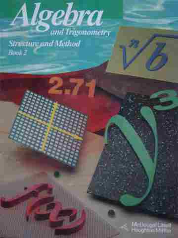 (image for) Algebra & Trigonometry Structure & Method Book 2 (H) by Brown, Dolciani, etc.