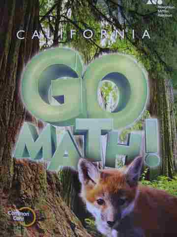 (image for) California Go Math! 3 Common Core (CA)(P) by Burger, Dixon, etc.