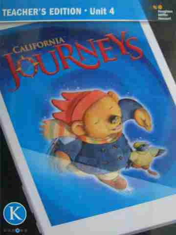 (image for) Journeys K.4 TE (CA)(TE)(Spiral) by Anderson, Hougen, Jago, Palmer,