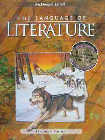 (image for) Language of Literature 6 TE (CA)(TE)(H) by Barkett, Bautista,
