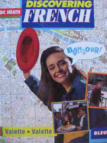 (image for) Discovering French Bleu (H) by Jean-Paul Valette & Rebecca M Valette