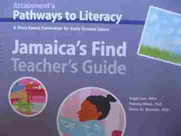 (image for) Attainment's Pathways to Literacy Jamaica's Find TG (TE)(Spiral) by Angel Lee, Pamela Mims, & Diane M Browder