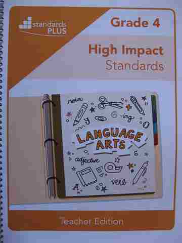 (image for) Standards Plus High Impact Standards 4 Language Arts TE (TE)(P/Spiral)