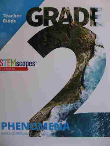 (image for) STEMscopes CA NGSS 3D 2 Phenomena Based Curriculum TG (CA)(TE)(Spiral)