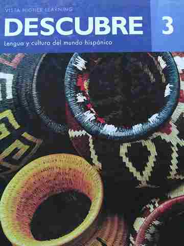 (image for) Descubre Lengua y cultura del mundo hispanico 3 (H) by Jose A Blanco