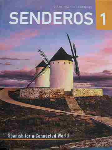 (image for) Senderos Spanish for a Connected World 1 (H) by Jose A Blanco