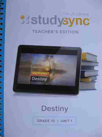 Studysync 10.1 TE (CA)(TE)(Spiral) (image for) Studysync 10.1 TE (CA)(TE)(Spiral)