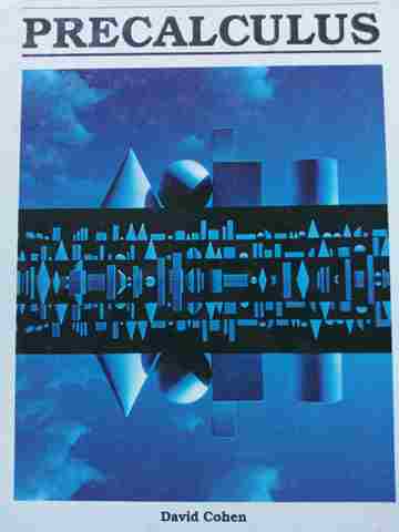 (image for) Precalculus A Problems-Oriented Approach (H) by David Cohen