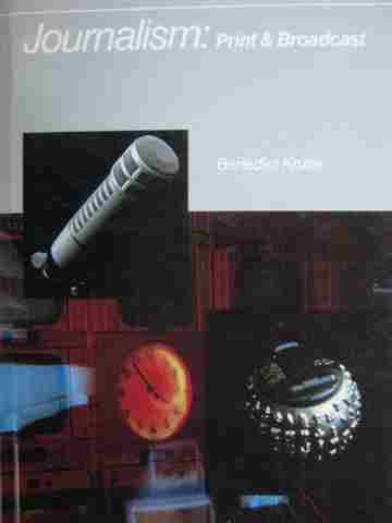 (image for) Journalism Print & Broadcast (H) by Benedict Kruse