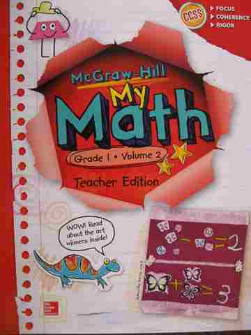 (image for) My Math 1 Volume 2 TE (TE)(Spiral) by Carter, Cuevas, Day, Malloy,
