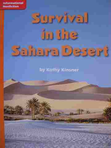 (image for) Leveled Reader Library 4 Survival in the Sahara Desert (P) by Kinsner