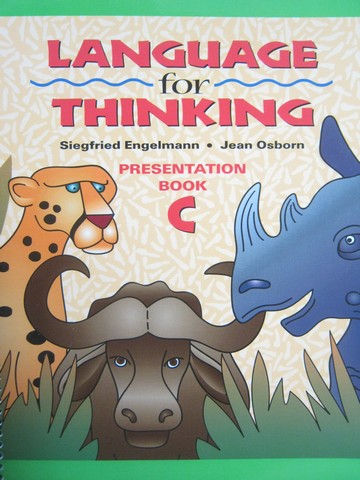 (image for) Language for Thinking Presentation Book C (Spiral) by Engelmann & Osborn