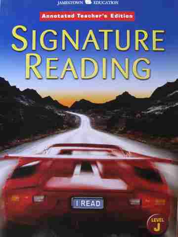 (image for) Signature Reading Level J ATE (TE)(P)