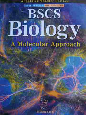 (image for) BSCS Biology A Molecular Approach Blue Version 9e (TE)(H)