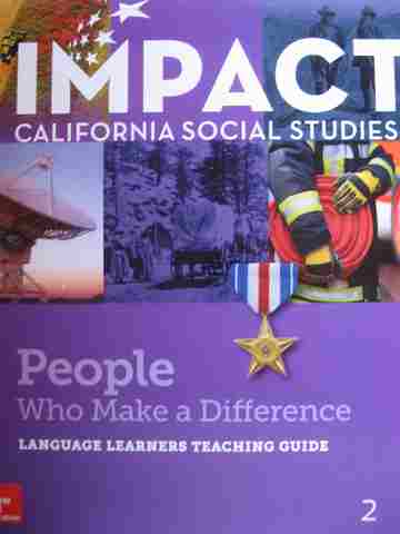 (image for) Impact People Who Make a Difference Language Learners Teaching Guide (CA)(TE)(Spiral)