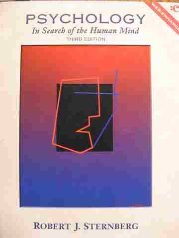 (image for) Psychology In Search of the Human Mind 3e (H) by Robert J Sternberg