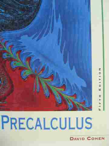 (image for) Precalculus A Problems-Oriented Approach 5e (H) by David Cohen