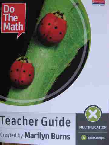 (image for) Do the Math Multiplication A Basic Concepts TG (TE)(Spiral) by Marilyn Burns