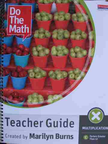(image for) Do the Math Multiplication C Factors Greater Than 12 TG (TE)(Spiral) by Marilyn Burns