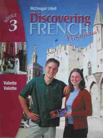 (image for) Discovering French Nouveau! Rouge 3 (H) by Valette & Valette