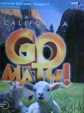 (image for) California Go Math! K Common Core TE Chapter 2 (CA)(TE)(P)