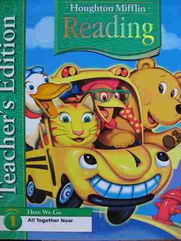 (image for) Reading 1.1.1 All Together Now TE (TE)(Spiral) by Cooper, Pikulski, Chard,