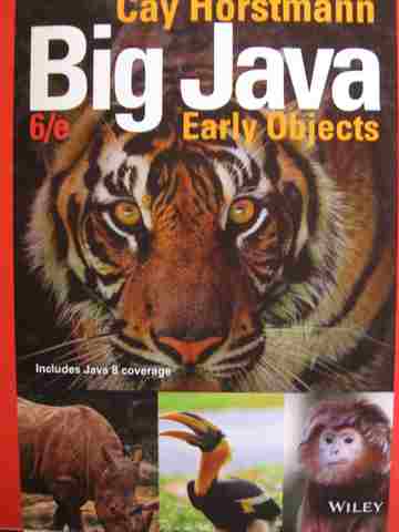 (image for) Big Java Early Objects 6e (H) by Cay Horstmann
