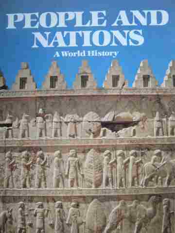 (image for) People & Nations A World History (H) by Mazour, Peoples, & Rabb