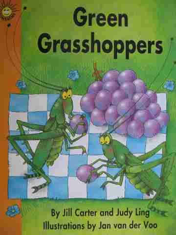 (image for) Sunshine 1 Green Grasshoppers (P)(Big) by Jill Carter & Judy Ling