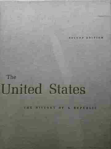 (image for) United States The History of a Republic 2e (H) by Hofstadter, Miller, & Aaron