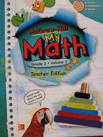 (image for) My Math 2 Volume 2 TE (TE)(Spiral) by Carter, Cuevas, Day,